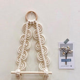 Hooux Handmade Tissue Rack Kitchen Rolling Toilet Paper Organizer Napkin Hanging Storage Nordic Decor Kitchen Bathroom Decoration