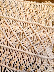 Hooux MOM'S YARD New Macrame Handmade Cotton Thread Pillowcase Bohemia Moroccan Sofa Cushion Cover Decorative Pillowcase High-end Gift