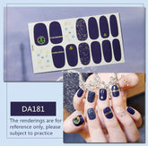Hooux Nail Sticker Full Cover Sticker Wraps Decorations DIY Manicure Slider Nail Vinyls Nails Decals Manicure Art