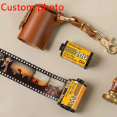Hooux Customized Gift 20pcs Photo Keychain for Couple Creative Family Memory Film DIY Photo Albums Birthday Valentine's Day Gift