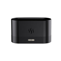 Hooux USB Simulation Flame Night Light with 180ML Water Tank Humidifier Suitable for Bedroom Living Room Office Atmosphere Desk Lamp