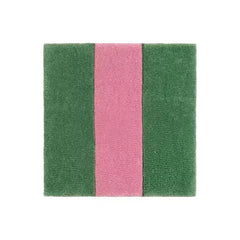 Hooux Handmade Tufting Seat Cushion Mat Soft Square Geometric Grids Chair Sofa Pad Hanging Wall Decoration Tapestry Home Office Decor