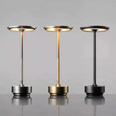 Hooux - LED Charging Desk Lamp Industrial Style Touch Dimming USB Portable Charging Coffee Shop Bar Vintage Decor Atmosphere Night Light
