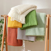 Hooux Textile City Nordic Throw Blanket Knitted Sofa Cover Office Nap Air Conditioner Blanket Bohemian Hotel Decor Bedspread Towel