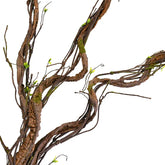 Hooux 180cm Flexible Artificial Tree Rattan Vine Branch with Leaves DIY Wreath Plant For Home Garden Wedding Wall Hanging Decoration