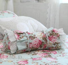 Hooux Fresh Rose Decorative Cushion Cover, Throw Pillows, Bed Throw Pillow, Cute Candy Cushion, Princess Ruffle, Sofa Hand Rests