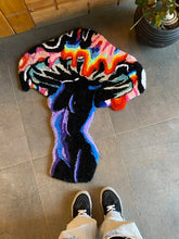 Hooux Sexy Butt Bra Imitation Cashmere Rug Digital Printing Technology Simple Housewarming Gift Handmade Non-Slip Decorative Carpet