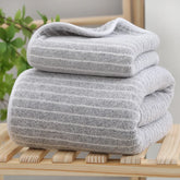 Hooux Quick-Drying Towel Coral Fleece Towels Bath Towels Thickened Absorbent for Swimming Pool Sports Fitness Gift Towels