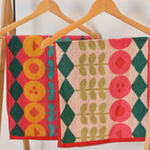 Hooux Nordic Flower Pattern Bathroom Cotton Towel Set Body Skin-friendly Beach For Girls Men Female Towels For Bath