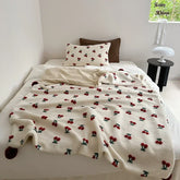 Hooux New Selected High Grade Sheep Rollie Loop Fleece Warm Blanket for Autumn Winter Fluffy Warmth Sofa Blankets Thicken Bed Blanket