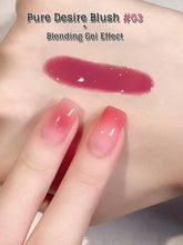 Hooux 1-24pcs 12ML Pure Desire Blush Jelly Gel Nail Polish Whitening Ice-clear Nude Nail Polish Pink Nails Summer Nails