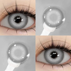 Hooux Cosplay Color Contact Lenses for Eyes Yearly Makeup Halloween Masquerade Beauty Contact Lenses Eye Christmas Party