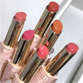 Hooux Silky Glossy Lipstick Gege Bear Pump Lips Moisture Water Bomb Comfortable Ultra Sheen Non-Stick Cup Lip Balm