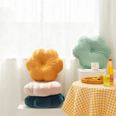 Hooux 45cm Flower Pouf Tatami Cushion Living Room Decor Velvet Pillow Home Seat Waist Throw Pillow Office Computer Buttocks Chair Mat