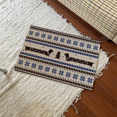 Hooux Nordic PVC Doormat Cuttable Cartoon Dog House Entrance Welcome Mat Rug Carpet Anti Dust Pad Outdoor Aesthetic Home Room Decor