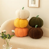 Hooux Hot Sale Funny Pumpkin Plush Pillow Home Creative Sofa Cushion Halloween Decoration Throw Pillow Cute Children Plush Toys Gift