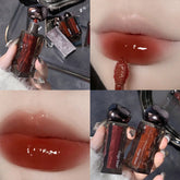 Hooux Glacier Lava Lip Stain Gegebear Makeup Watery Mirror Lightweight Lip Stain Dewy Lightweight Makeups Lipstick Cosmetics Wholesale