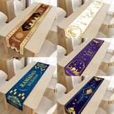 Hooux Ramadan Decoration Table Runner EID Mubarak Decor For Home Tablecloth Ramadan Kareem Islamic Muslim Party Eid Al Adha Gifts