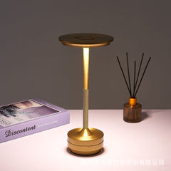 Hooux Rechargeable Desktop Decoration Light Touch 5V USB LED Night Light For Coffee Bar Restaurant Bedroom Study Bedside Table Lamps