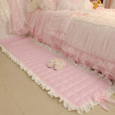 Hooux Super Sweet carpet romantic carpets for living room bowknot living room rug bedroom rugs ruffle area rug for bedroom sofa mat