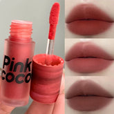 Hooux Velvet Matte Liquid Lipstick Makeup Waterproof Long-lasting Moisturizing Lip Mud Smooth Nude Brown Lip Tint Pigments Lip Gloss