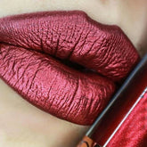 Hooux Matte Metal Liquid Lipstick 12 Color Waterproof Nude Matte Metallic Lip Gloss Long-lasting Not Fading Lip Tint Makeup Cosmetics