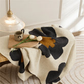 Hooux Nordic Style Blankets For Beds Coral Fleece Home Sofa Cozy Warm Bedroom Decorative Cover Blanket Kids Napping Plush Blanket Gift
