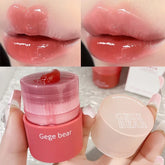 Hooux 6Colors Mirror Lip Glaze Watery Lip Gloss Lasting Moisturizing Jelly Liquid Lipstick Waterproof Women Beauty Makeup Lip Cosmetic