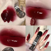 Hooux Mirror Water Lip Gloss Lip Glaze Moisturizing Liquid Lipstick Clear Tint Makeup Korean Lip Balm Women Cosmetics