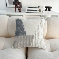 Hooux Tufted Throw Pillow Nordic Home Decorative Pillowcase Living Room Sofa Cushion Office Chair Waist Rest Pillows With Pillow Core