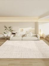 Hooux Living Room Cream Style Sofa Carpets Easy Care Bedroom Bedside Large Area Carpet Luxury Cloakroom Decoration Non-slip Rugs Ковер