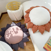 Hooux Sunflower Pillow Creative Round Flower Cushion Living Room Home Decoration Throw Pillow Car Office Chair Throw Pillow Girls Gift