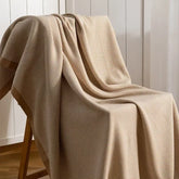 Hooux 2025 new light luxury blanket living room nap sofa blanket bedside towel office aviation blanket paper pattern fish bone pattern