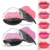 Hooux Lazy Lipstick Pearl light Temperature Color Changing Lip-shaped Lipstick Velvet Moisturizing Lip Gloss Waterproof Non-stick Cup