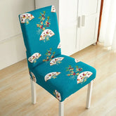 Hooux Multiple Thickened Printed Seat Cushion Modern Minimalist All Inclusive Anti Slip Elastic Dustproof Soft Decoration Chair Covers