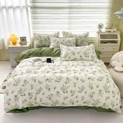 Hooux Vintage Chamomile Flower Bedding Set