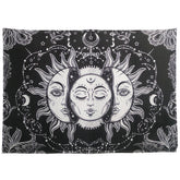 Hooux Indian Moon out of Sun Tapestry