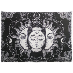 Hooux Indian Moon out of Sun Tapestry