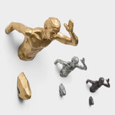 Hooux Industrial Running Man Wall Sculpture