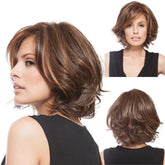 Hooux Women's Wig High Quality Short Scarf Wig Glueless Sexy Full Wig Short Wig Styling Cool Natural Hair Brazilian