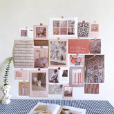 Hooux Vintage Art Wall Collage Cards