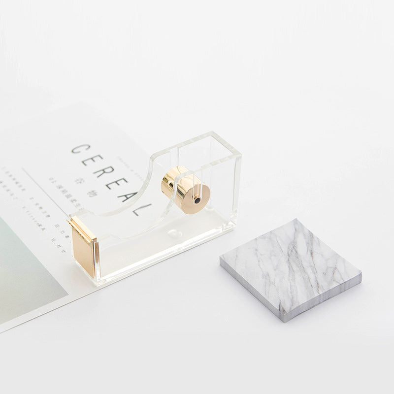 Hooux Aesthetic Acrylic Transparent Tape Cutter