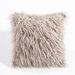 Hooux Luxury Faux Fur Pillowcase