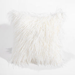 Hooux Luxury Faux Fur Pillowcase