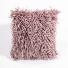 Hooux Luxury Faux Fur Pillowcase