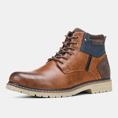 Hooux Boots Men Comfortable Classic Fashion Autumn Winter Ankle Boots #DX5261