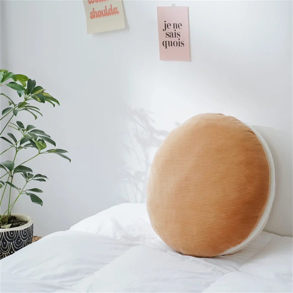 Hooux Macaron Cushion  Futon Tatami Floor Mat Sofa Creative Throw Pillow for Couch Home Decorative Soft Plush Office Chair Pillow Gift