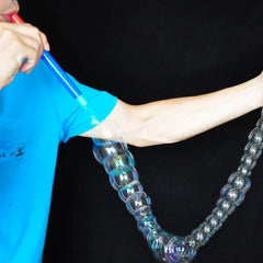 Hooux  Provided to professionals Gourd String Bubble Blower Props for Party Experiments & Science Show