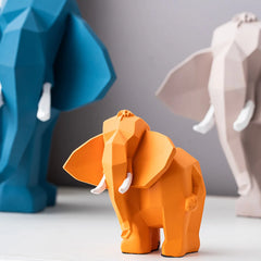 Hooux Modern Simple Elephant Decoration Home Soft Decoration Living Room TV Cabinet, Porch Desk Decoration, Housewarming Gift
