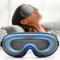 Hooux 3D Soft Eye Mask for Sleeping Eyeshade Block Out Light Sleep Aid Eyepatch Breathable Eyecover Blindfold Travel Relax Slaapmask